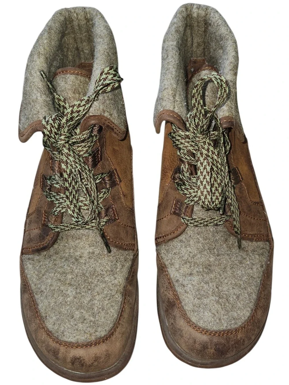 Chaco Barbary Waterproof Leather Wool Ankle Boots Pinecone Brown Women's Size 9